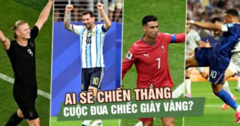 Cuộc đua Vua phá lưới World Cup 2026: Messi dẫn đầu, Ronaldo trở lại