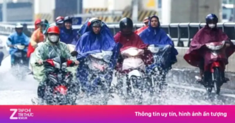 Dự báo thời tiết 10 ngày: Miền Bắc mưa dông sau nắng nóng gay gắt