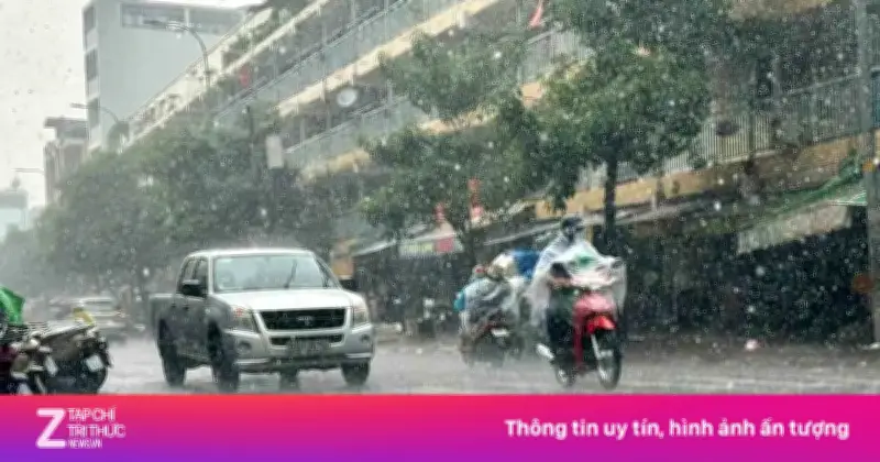 Dự báo thời tiết miền Nam 25/6: Mưa lớn cục bộ, đề phòng lốc sét