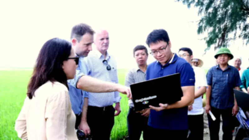 Dự án công nghệ số giúp nông dân Thanh Hóa giảm phát thải, tăng thu nhập từ tín chỉ carbon