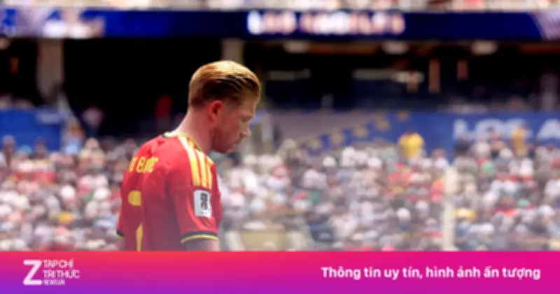 De Bruyne bị chỉ trích dữ dội, tuyển Bỉ đối mặt nguy cơ bị loại sớm ở World Cup 2026