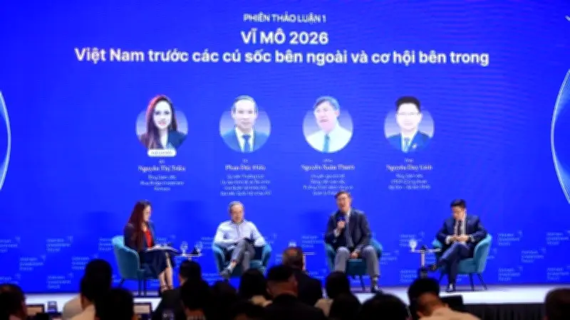 Diễn đàn đầu tư 2026: Kinh tế Việt Nam trước cú sốc toàn cầu và cơ hội vươn mình