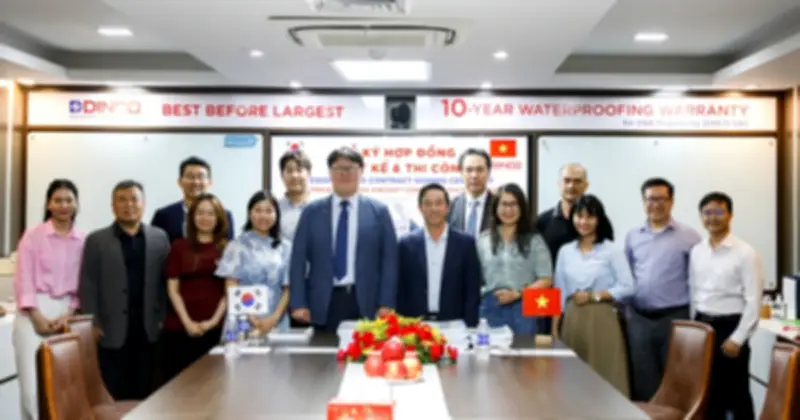 DINCO E&C tiếp tục làm tổng thầu giai đoạn 2 nhà máy linh kiện hàng không KP Aerospace