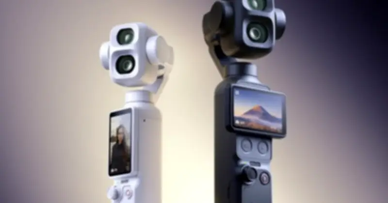 DJI Osmo Pocket 4P ra mắt: camera kép, zoom quang 3x, quay 4K 240 fps