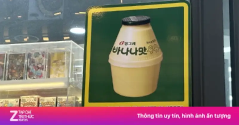 Du khách quốc tế 'vét sạch' sữa chuối Hàn Quốc tại mọi cửa hàng