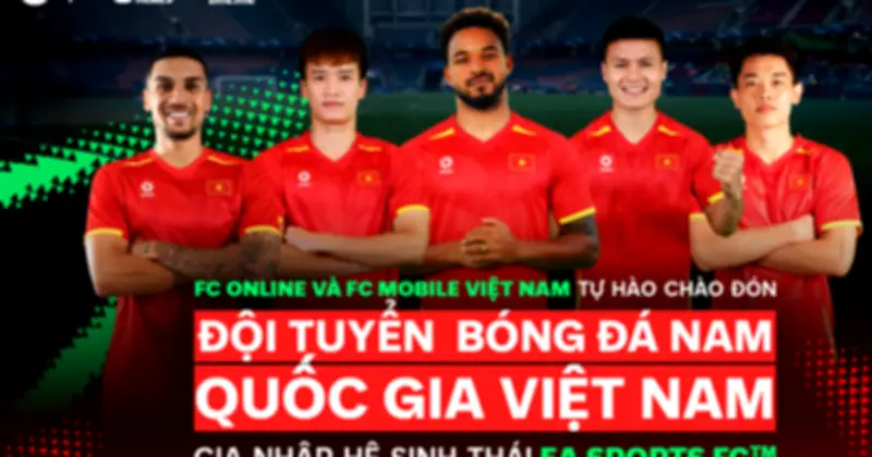 EA Sports FC hợp tác VFF đưa đội tuyển Việt Nam vào game bóng đá toàn cầu
