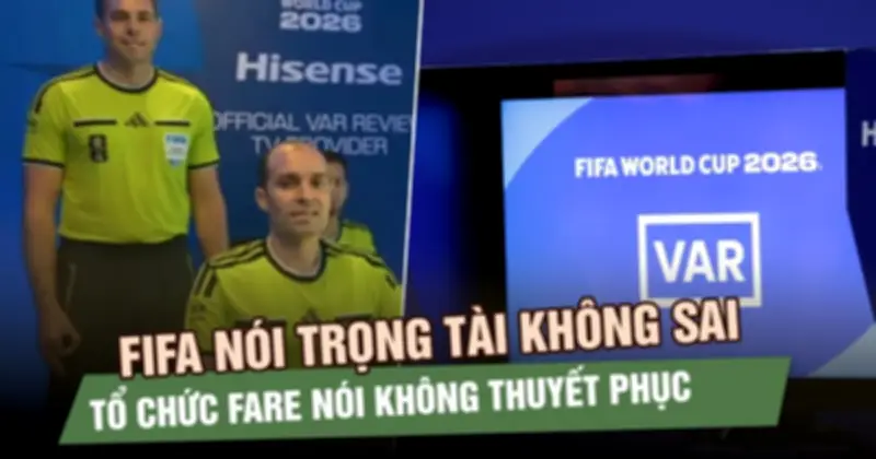 FIFA bác bỏ cáo buộc trọng tài VAR Shaun Evans liên quan biểu tượng thượng đẳng da trắng