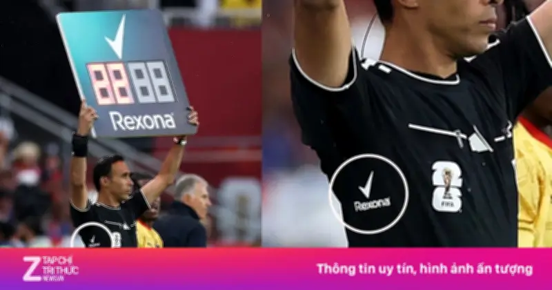 FIFA đặt logo lăn khử mùi dưới nách trọng tài World Cup 2026