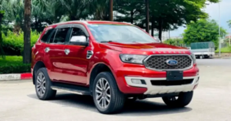 Ford Everest đời 2021 sau 5 năm mất giá bao nhiêu?