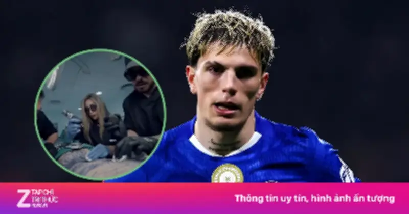 Garnacho xăm kín lưng với hình Joker do nghệ sĩ hàng đầu thực hiện