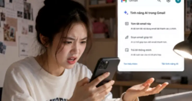 Gemini trong Gmail gây lo ngại an toàn dữ liệu cá nhân