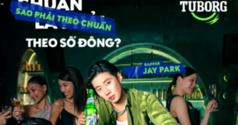 GenZ chọn sống tự do, giật tung áp lực cùng Tuborg và Jay Park