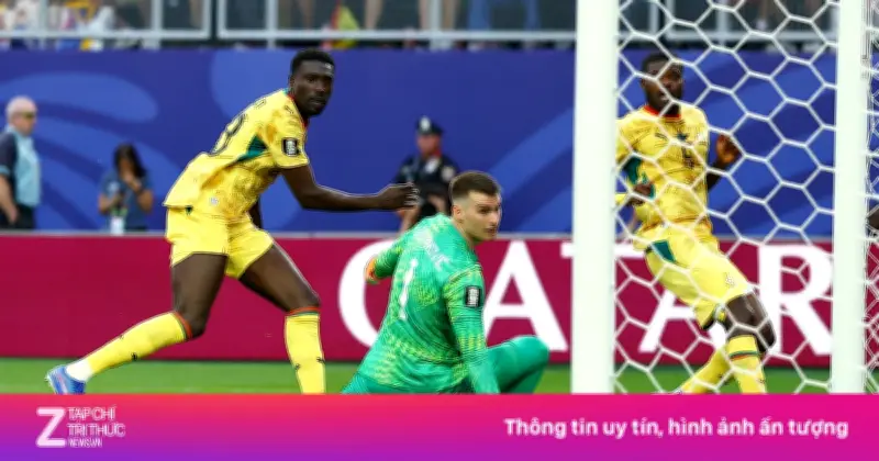 Ghana gỡ hòa 1-1 trước Croatia ở phút 73