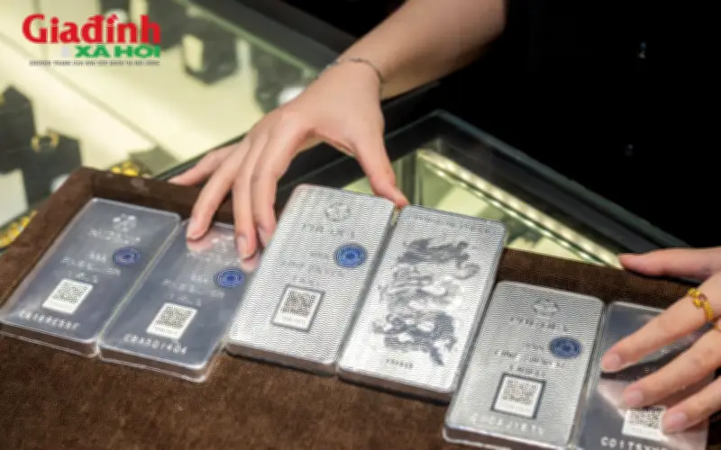 Giá bạc hôm nay 21/6: Bạc Phú Quý DOJI Ancarat Sacombank SBJ tăng hay giảm?