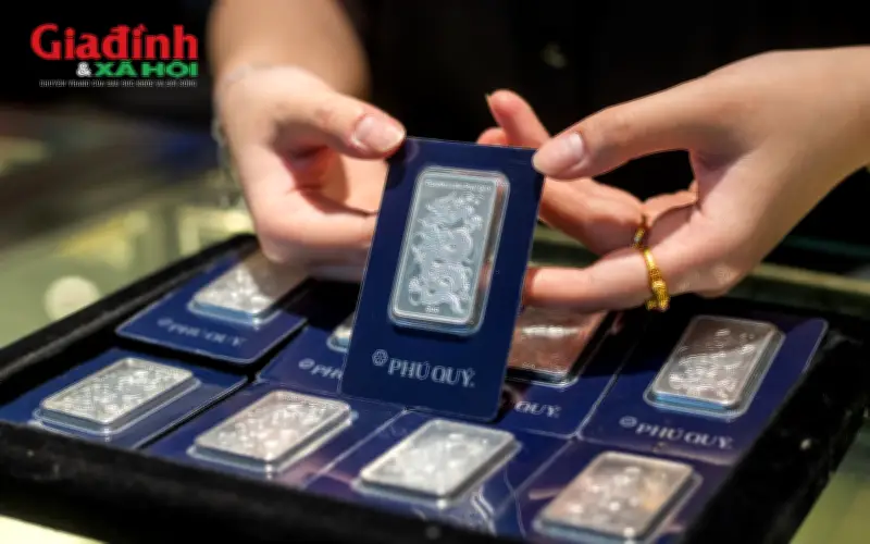 Giá bạc hôm nay 23/6: Phú Quý DOJI, Ancarat, Sacombank, SBJ đồng loạt tăng