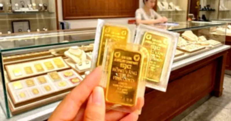 Giá vàng SJC giảm mạnh 5,2 triệu đồng, xuống 145 triệu đồng/lượng