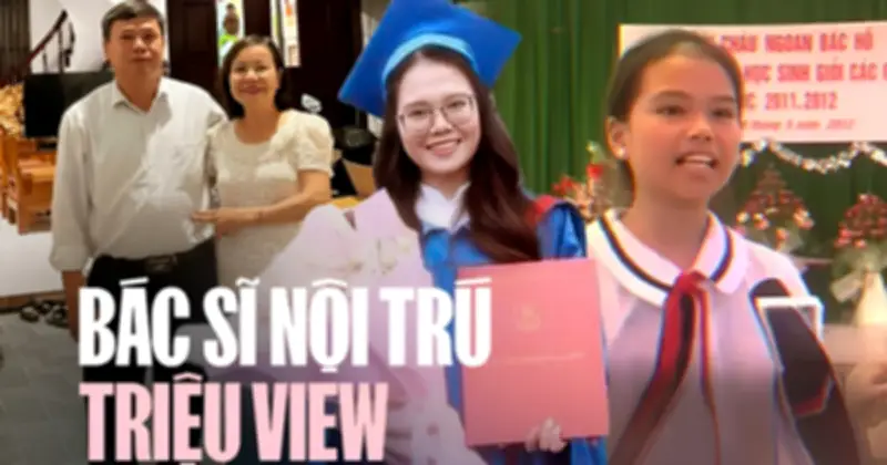 Gia đình đặc biệt sau clip nữ bác sĩ nội trú triệu view: 'Phải cả nhà mới nuôi được một bác sĩ'