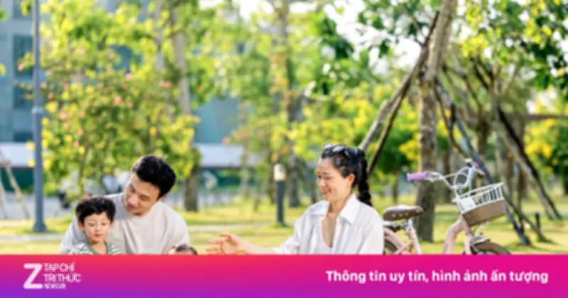 Gia đình trẻ chọn Nam Long II Central Lake cho con lớn lên hạnh phúc