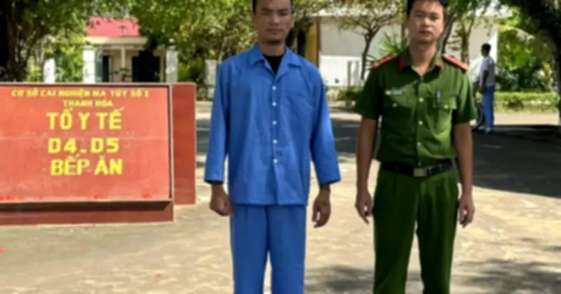 Giang hồ mạng Long 'chín ngón' bị bắt quả tang sử dụng ma túy tại nhà nghỉ