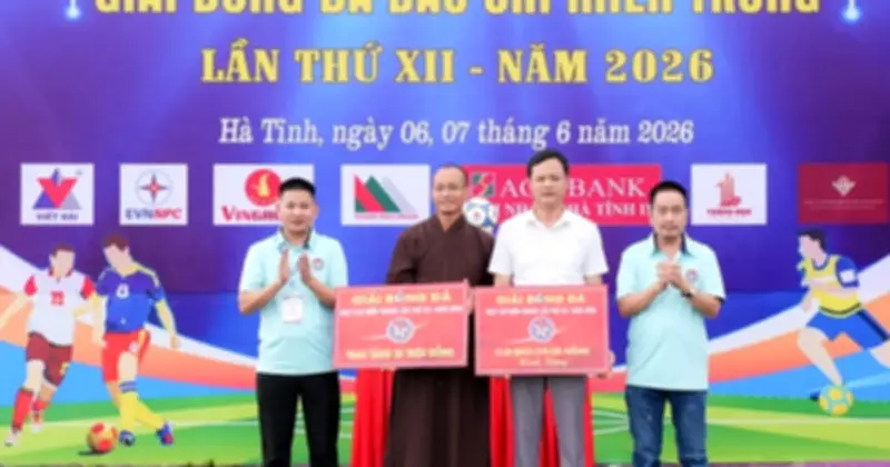 Giải bóng đá báo chí miền Trung lần thứ 12: Sân chơi thể thao kết nối và nhân văn