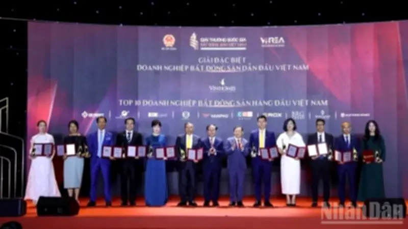 Giải thưởng Bất động sản Quốc gia lần thứ II: Tôn vinh doanh nghiệp tiêu biểu