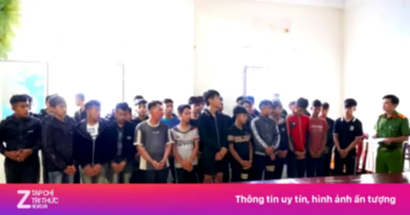 Gần 50 đối tượng mang dao kiếm truy lùng đối thủ ở Gia Lai