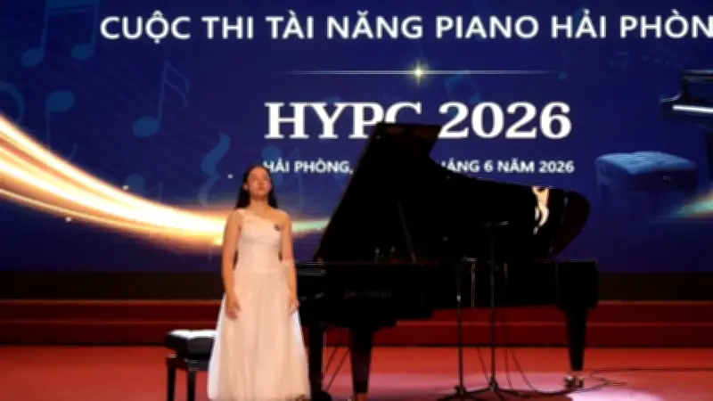 Gần 700 thí sinh tranh tài tại Festival Piano Talent Hải Phòng 2026