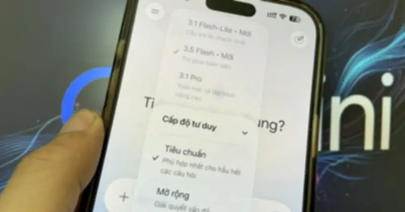 Google mở miễn phí Cấp độ tư duy Gemini 3.5 cho mọi người dùng