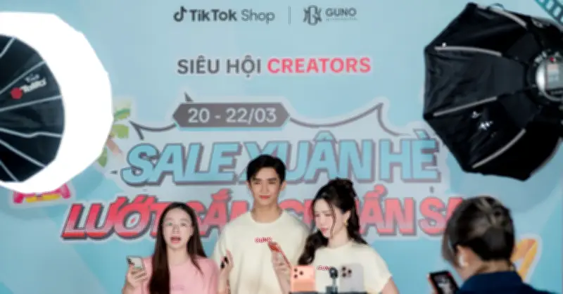 GUNO: Mô hình livestream tinh gọn, doanh thu 60% từ TikTok Shop