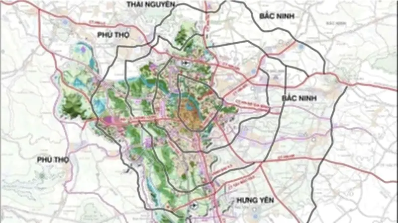 Hà Nội công bố quy hoạch Thủ đô tầm nhìn 100 năm, định hình đô thị đa trung tâm