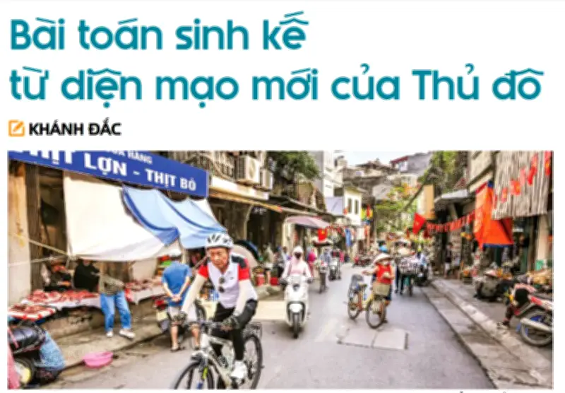 Hà Nội giải tỏa gần 80% chợ cóc, bài toán sinh kế cho tiểu thương vẫn còn trăn trở