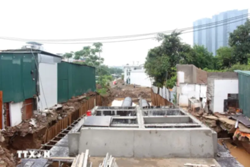 Hà Nội hoàn thành 16 điểm chống úng ngập nội đô trước mùa mưa