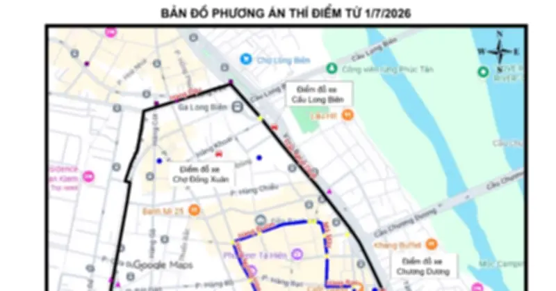 Hà Nội thí điểm vùng phát thải thấp từ ngày mai, cấm xe trong phố đi bộ hồ Hoàn Kiếm