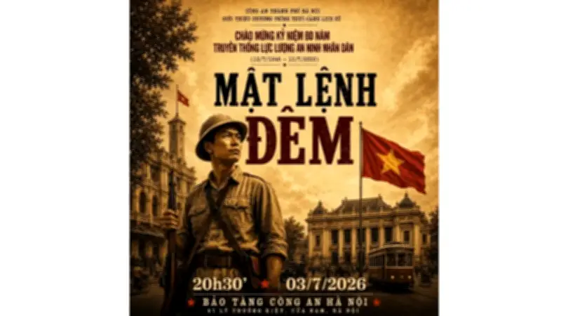 Hà Nội tái hiện vụ án số 7 Ôn Như Hầu qua thực cảnh 'Mật lệnh đêm'
