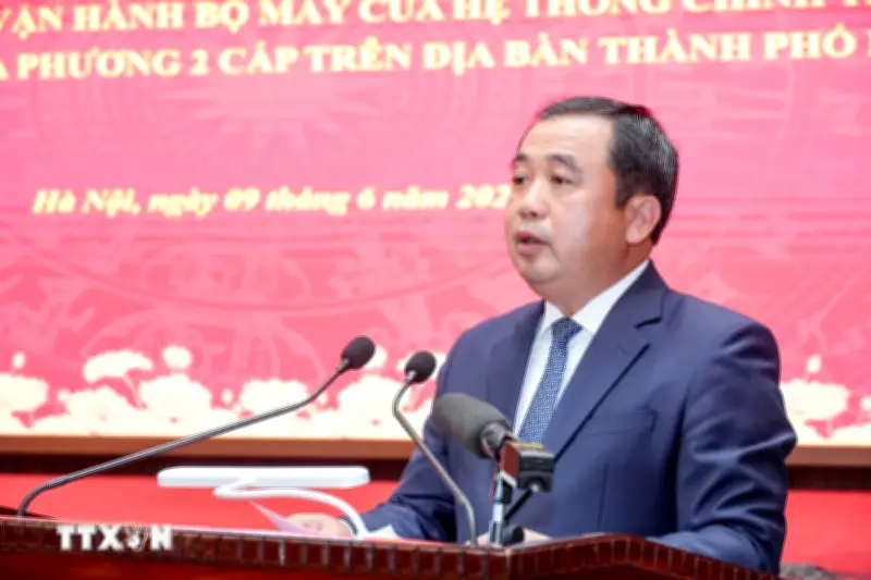 Hà Nội tiên phong xây dựng chính quyền địa phương hai cấp