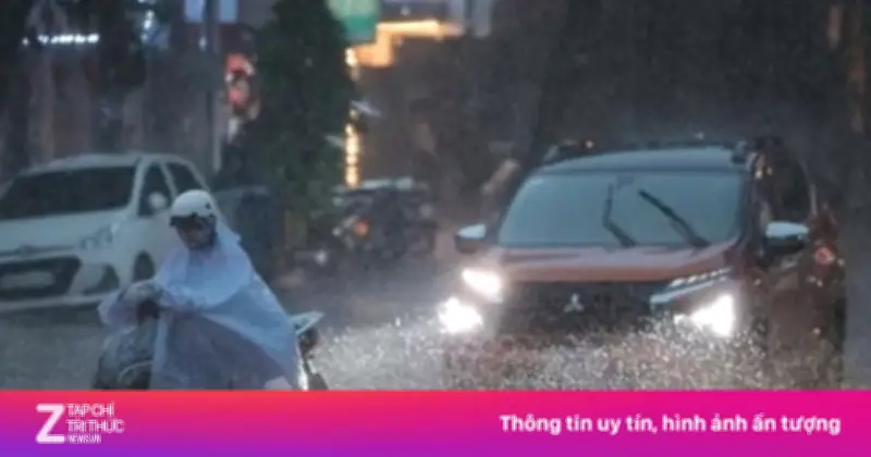 Hà Nội và nhiều khu vực đón 'mưa vàng' sau chuỗi ngày nắng nóng đỉnh điểm