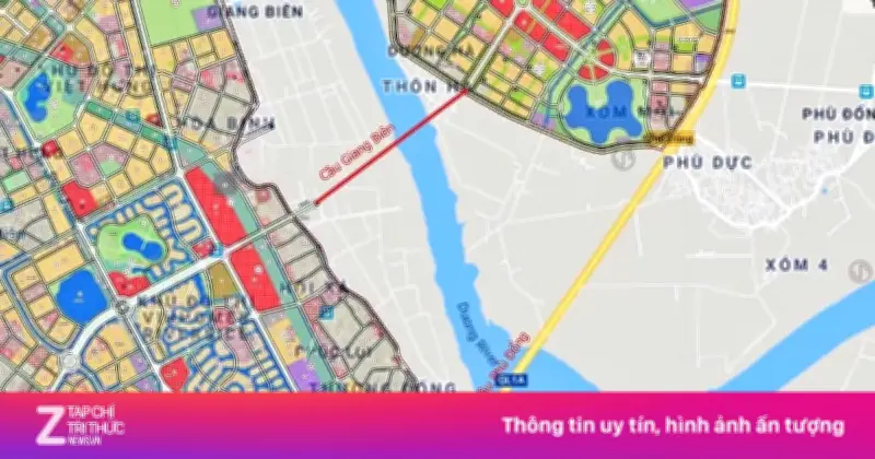 Hà Nội đề xuất xây cầu Giang Biên vượt sông Đuống gần 9.000 tỷ đồng