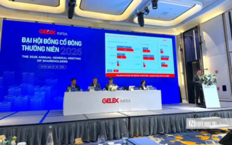 Hạ tầng GELEX đặt mục tiêu doanh thu 16.649 tỷ đồng năm 2026
