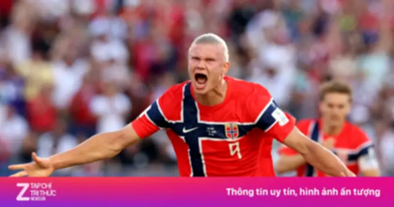 Haaland đưa Na Uy trở lại World Cup sau 28 năm