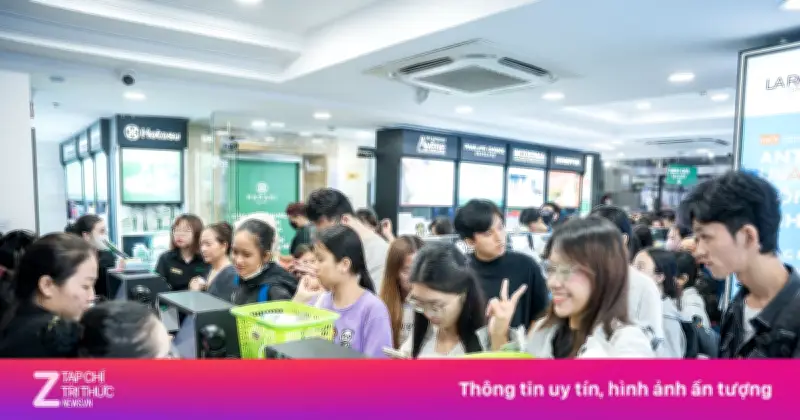 Hasaki 10 tuổi: Hơn 500.000 lượt khách mua sắm nhờ ưu đãi và đa dạng sản phẩm