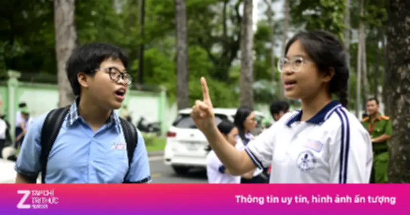 Học sinh TP.HCM tranh luận sôi nổi sau đề Toán lớp 10