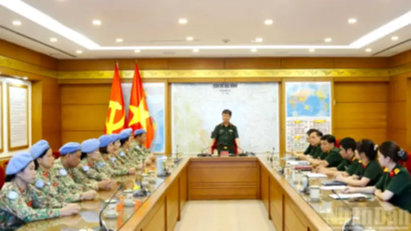 Học viện Quân y khai mạc huấn luyện bệnh viện dã chiến, đội công binh gìn giữ hòa bình