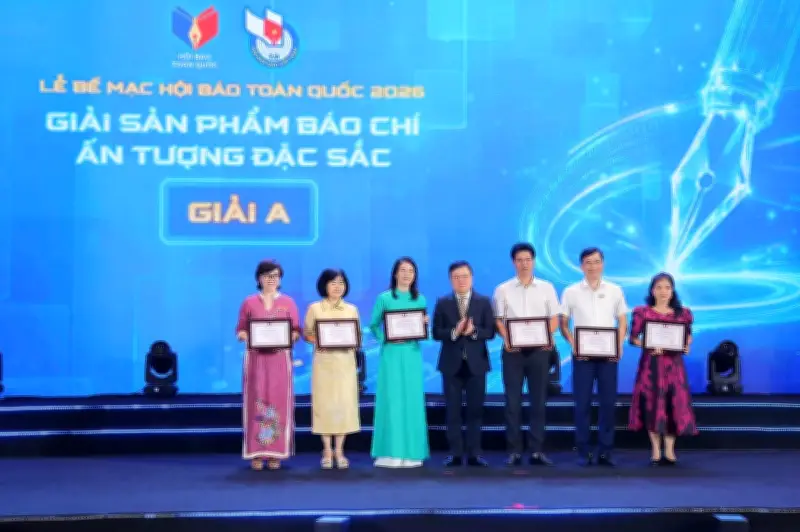 Hội Báo chuyên trang Đại hội Đảng XIV của VietnamPlus đoạt giải APV