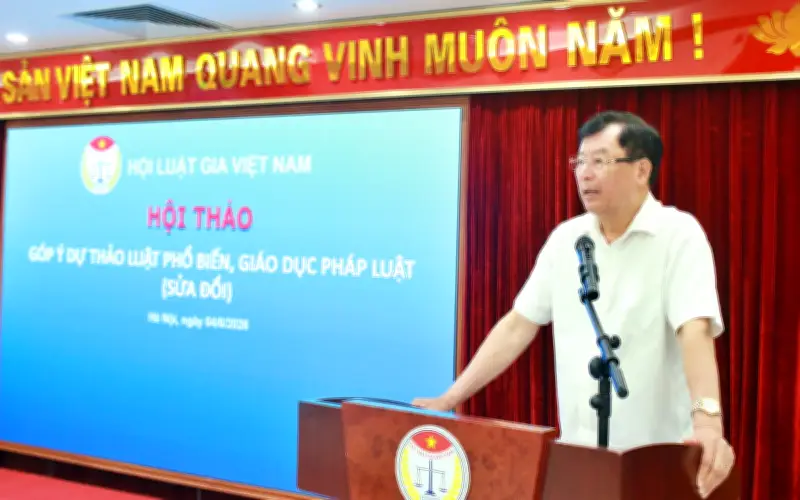 Hội Luật gia góp ý dự thảo Luật Phổ biến, giáo dục pháp luật sửa đổi