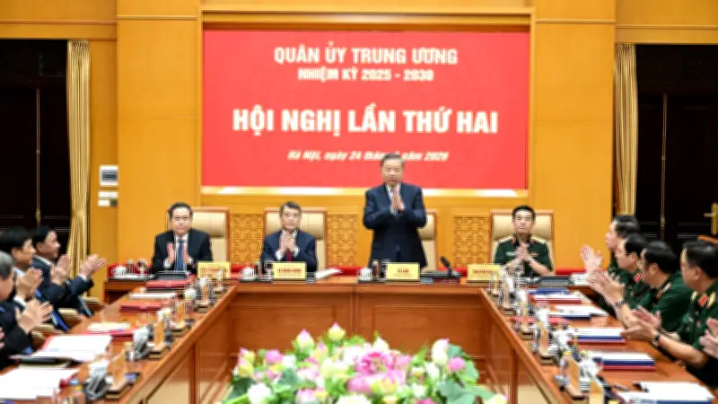 Hội nghị Quân ủy Trung ương lần thứ hai nhiệm kỳ 2025-2030