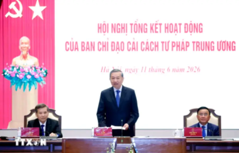 Hội nghị tổng kết hoạt động của Ban Chỉ đạo Cải cách Tư pháp Trung ương