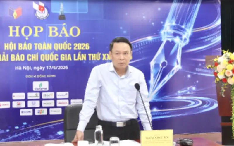 Hội Nhà báo Việt Nam họp báo giới thiệu hoạt động kỷ niệm 101 năm Báo chí Cách mạng