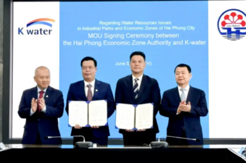 Hải Phòng hợp tác với K-Water về cấp nước và xử lý nước thải