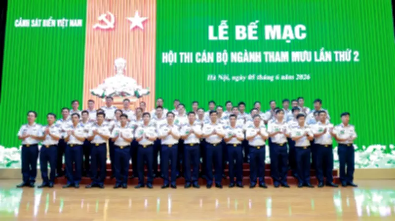 Hội thi cán bộ tham mưu Cảnh sát biển lần thứ hai thành công tốt đẹp