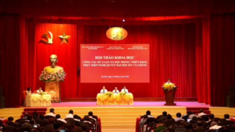 Hội thảo khoa học quốc gia về dư luận xã hội phục vụ Nghị quyết Đại hội XIV